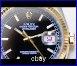 Rolex Datejust 126333 Gold and Silver Jubilee Bracelet with Gold Bezel