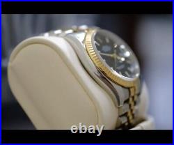 Rolex Datejust 126333 Gold and Silver Jubilee Bracelet with Gold Bezel