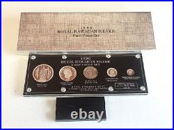 Royal Hawaiian Mint 1996 Silver Proof Set Of Medallic Coins, With C. O. A. & Box