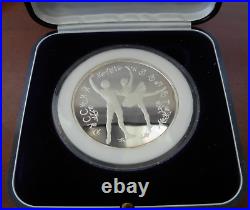 Russia 1993 Silver 5 oz 25 Roubles PROOF Russian Ballet Box and COA Included