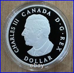 SHIP NOW 2025 $1 Canada Lady Peace Dollar 1 oz. 999 Silver Proof Coin BOX COA