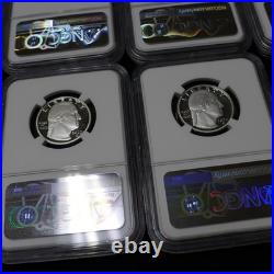Silver 2022-S 10 coin proof set NGC PF69/PF70 Ultra Cameo in NGC Box