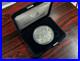 Silver Eagle 1987 BU+ Proof-Like Condition, Second Year, Key Date, Velvet Box