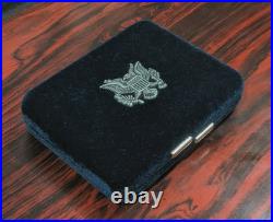 Silver Eagle 1987 BU+ Proof-Like Condition, Second Year, Key Date, Velvet Box