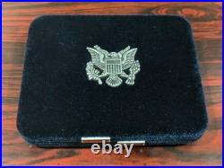 Silver Eagle 1987 BU+ Proof-Like Condition, Second Year, Key Date, Velvet Box