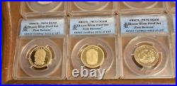 Silver Proof Set 2009 S 18-Coin ANACS PR70 DCAM Frist Release & Presentation Box