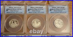 Silver Proof Set 2009 S 18-Coin ANACS PR70 DCAM Frist Release & Presentation Box