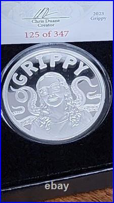 Silver Shield? 2023 Proof? Grippy? Ultra Rare #125 -347 New In Box