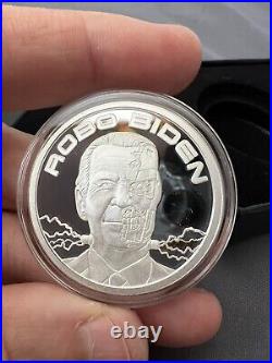 Silver Shield Proof 2024 Robo Biden Proof With Box And Ultra Low COA 107/370