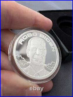 Silver Shield Proof 2024 Robo Biden Proof With Box And Ultra Low COA 107/370