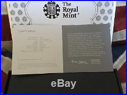 Snowman Silver Proof 50p Deluxe BLACK BOX Royal Mint Limited 2000 made. In Hand