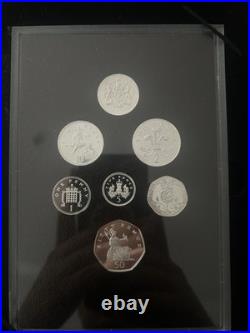 The Royal Mint 2008 Emblems of Britain Silver Proof Coin Set Presentation Box