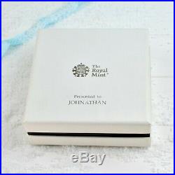 The Snowman Silver Proof 50p In Deluxe Personalised Gift Box