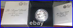 UK 2013 silver proof 5 pounds coin Royal Birth Prince George box COA