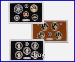 US Mint 2015 Silver Proof Set With Box and COA Uncirculated