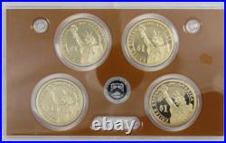 US Mint 90% Silver Proof Coin Set With Box and COA 2013 Uncirculated Estate Lot