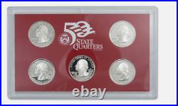 US Mint Silver Coin Proof Set 2007 S With Box and COA OGP Estate Lot