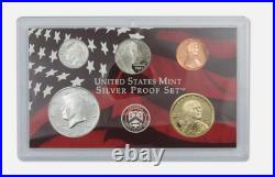 US Mint Silver Coin Proof Set 2007 S With Box and COA OGP Estate Lot