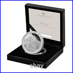 US SELLER NEW 2025 Britannia UK 1 Oz Silver Proof £2 Coin w Box COA Free Shipp