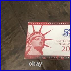 U. S. Mint 2000 Silver Proof Set Uncirculated with Certificate & Original Box