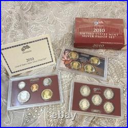 U. S. Mint 2010 Silver Proof Set Proof Strike with Original Box & COA