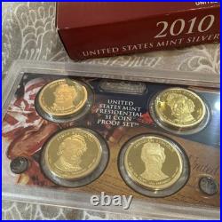 U. S. Mint 2010 Silver Proof Set Proof Strike with Original Box & COA