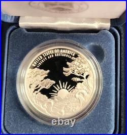 U. S. Mint-2024 Liberty & Britannia Silver Proof Medal Original Box COA included U. S. Mint-2024 Liberty & Britannia Silver Proof Medal Original Box COA included
