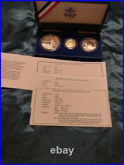 United States Liberty Coins 1986 S Proof Silver WITH CASE & BOX and LOA