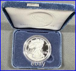 United States Mint 2018 American Eagle Silver Proof Coin withBox & Certificate