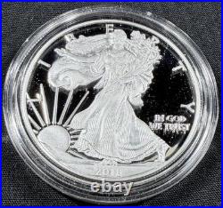 United States Mint 2018 American Eagle Silver Proof Coin withBox & Certificate