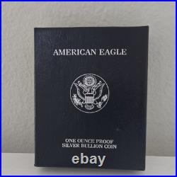 United States Mint American Eagle 2000 1 oz Silver Proof Coin with Box & Cert
