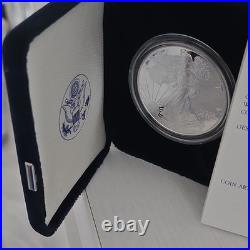 United States Mint American Eagle 2000 1 oz Silver Proof Coin with Box & Cert
