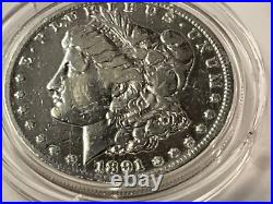 United States Mint Genuine'1891' One Dollar $1.00 Proof Coin In Original Box