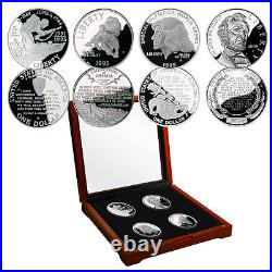 Words of Inspiration Silver Proof 4 Piece Commemorative Set with Display Box